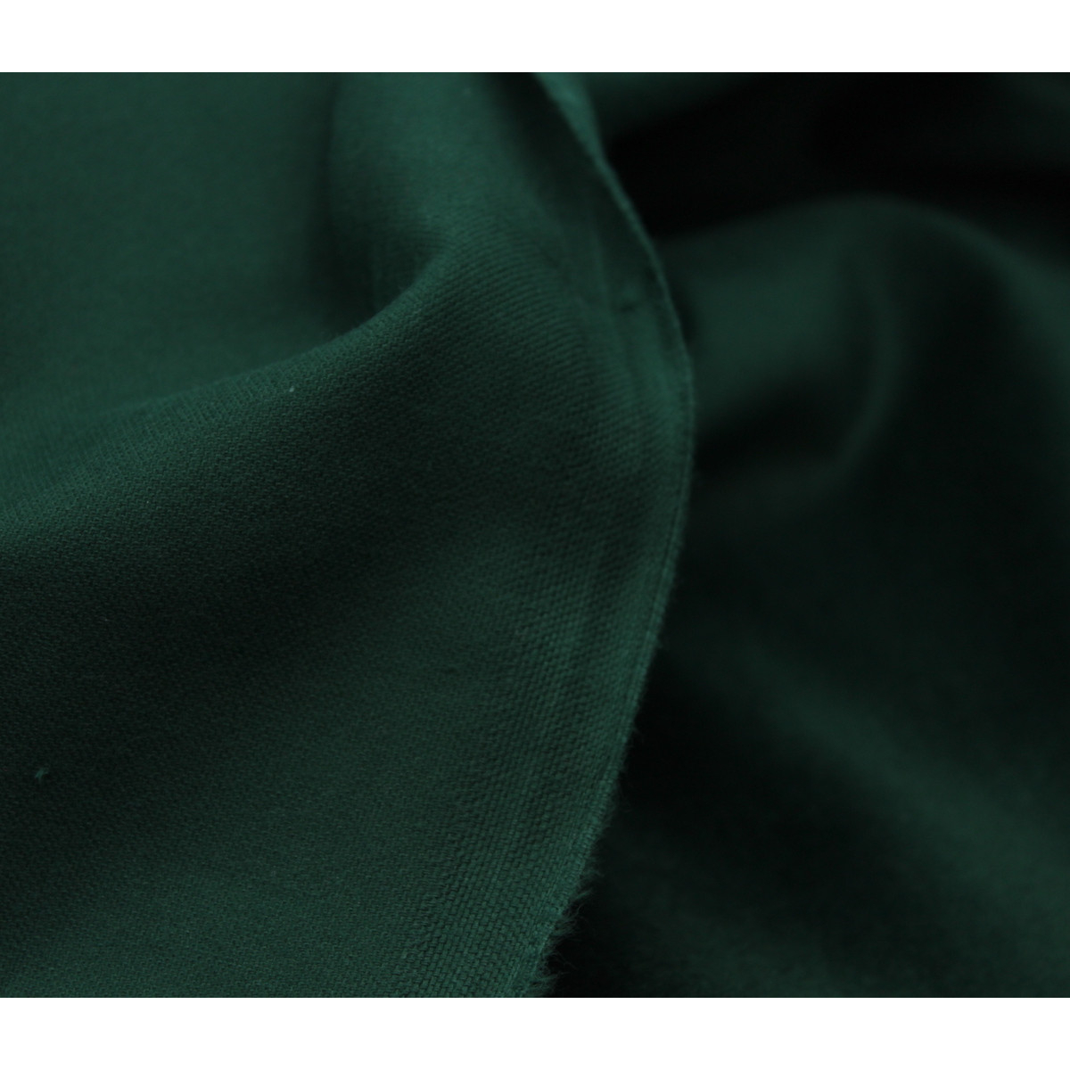 Velours ras coton organique coloris vert sapin Velours ras coton organique coloris vert sapin