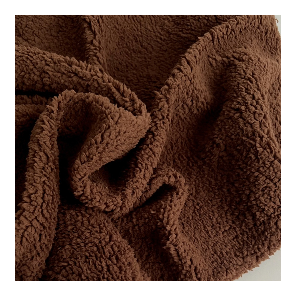 Teddy / moumoute bouclé coloris châtaigne