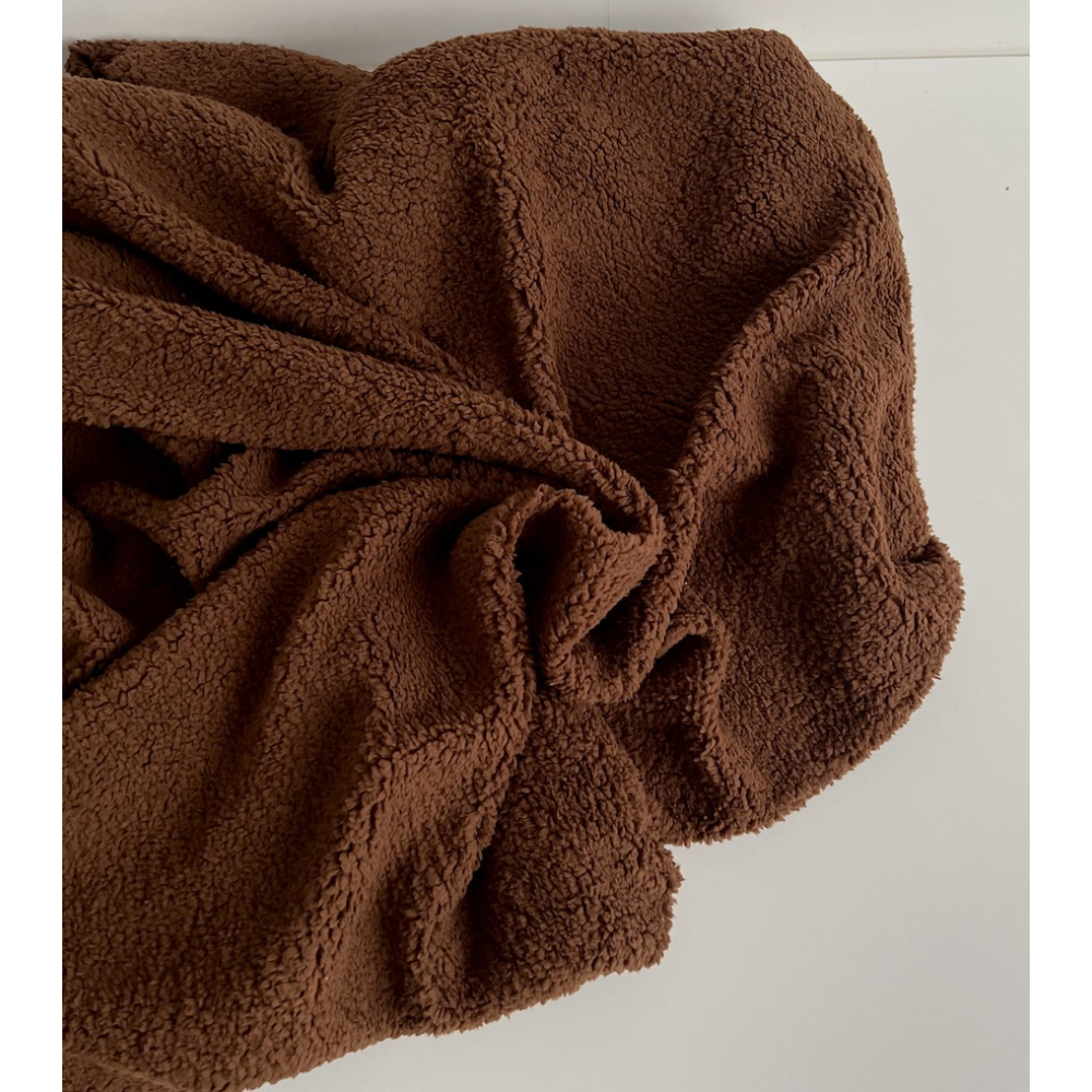 Teddy / moumoute bouclé coloris châtaigne