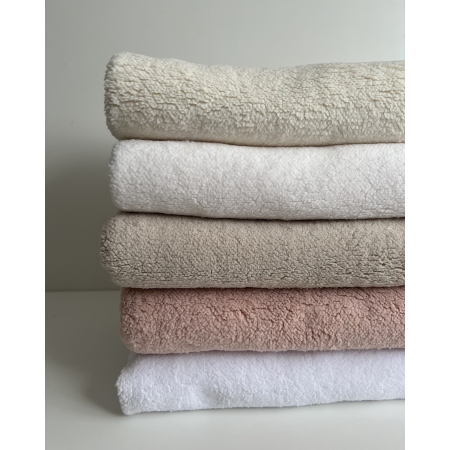 Teddy / moumoute bouclé coloris rose thé Teddy / moumoute bouclé coloris rose thé