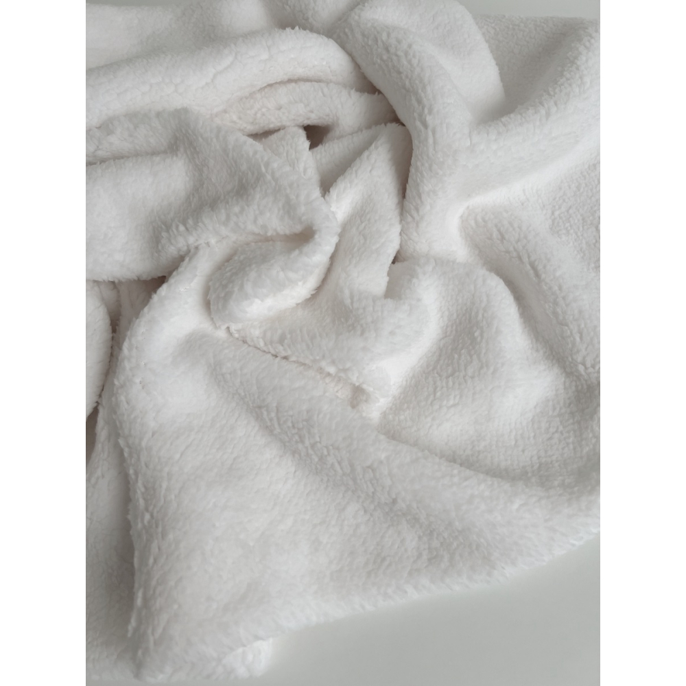 Teddy / moumoute bouclé coloris lait