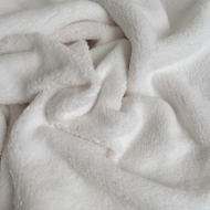 Teddy / moumoute bouclé coloris lait