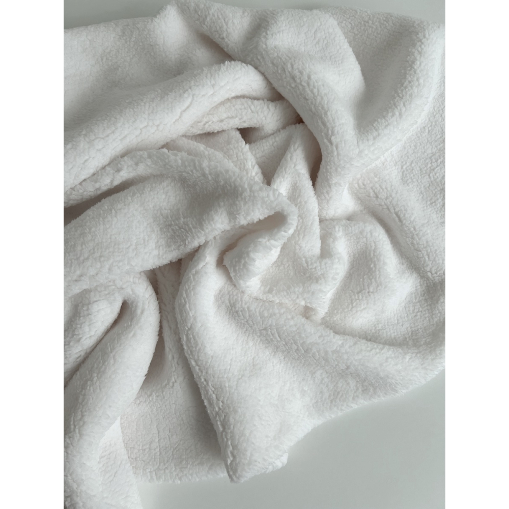 Teddy / moumoute bouclé coloris lait