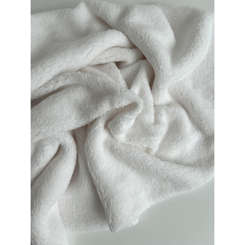 Teddy / moumoute bouclé coloris lait