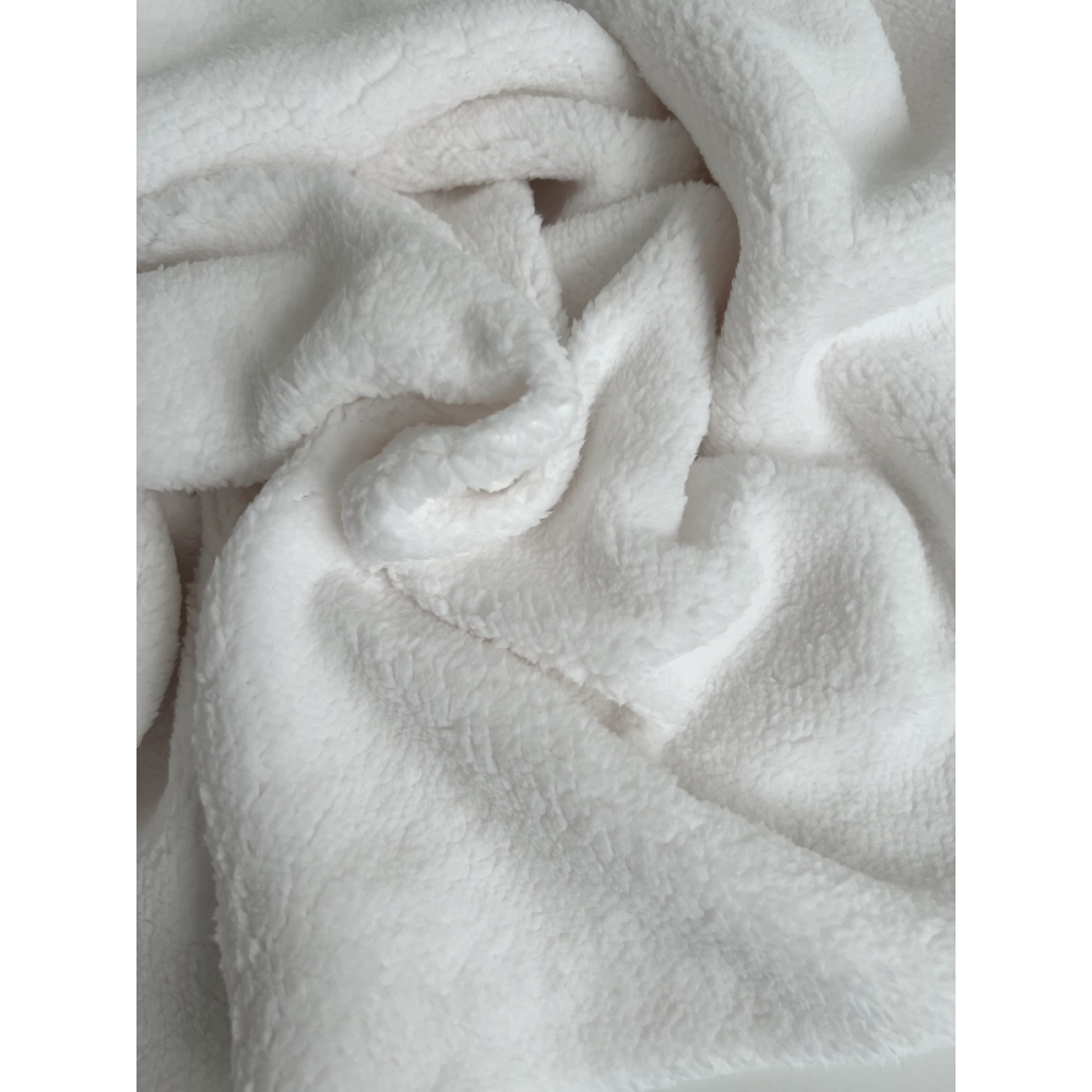 Teddy / moumoute bouclé coloris lait