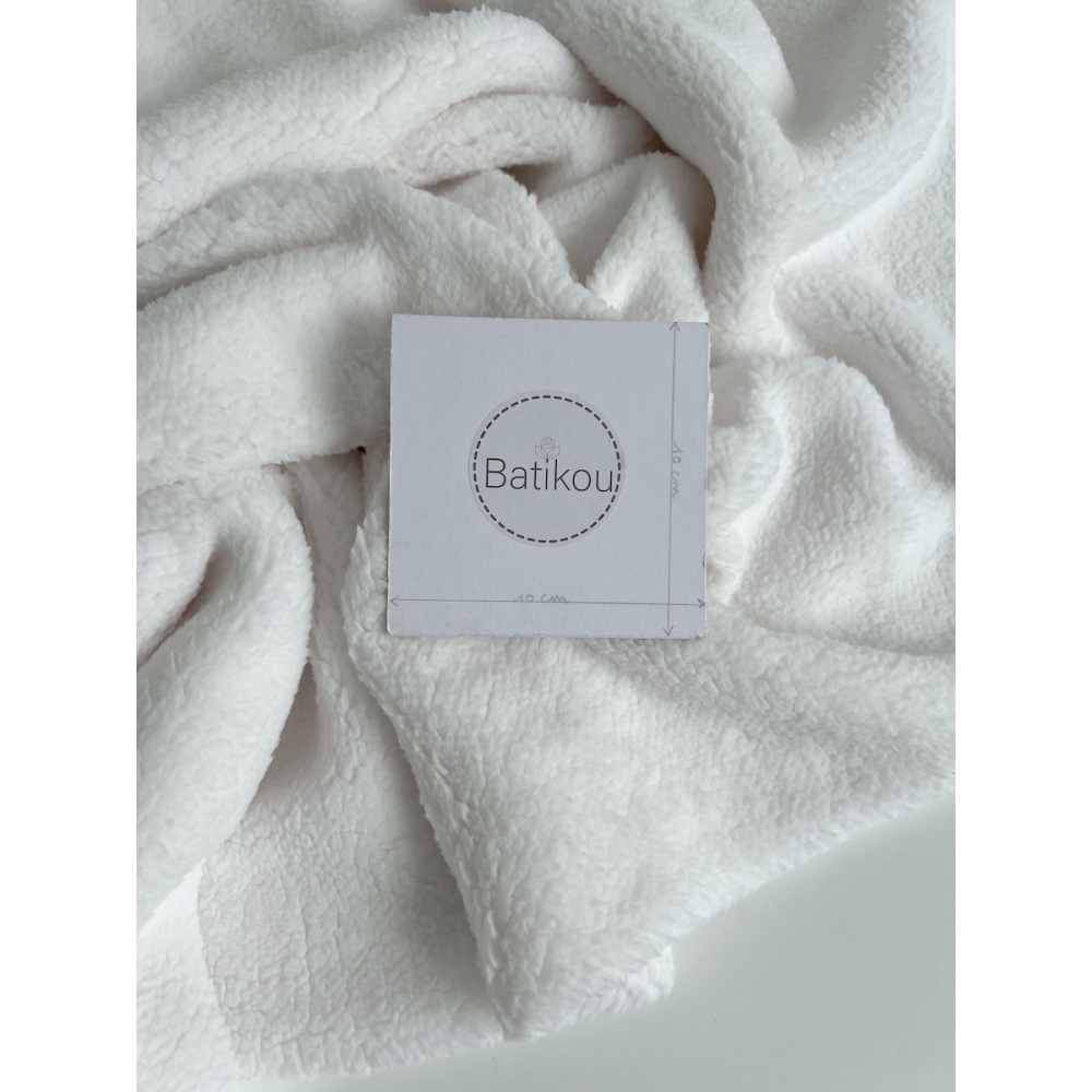 Teddy / moumoute bouclé coloris lait