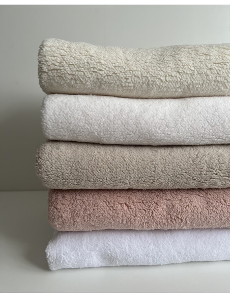 Teddy / moumoute bouclé coloris lait