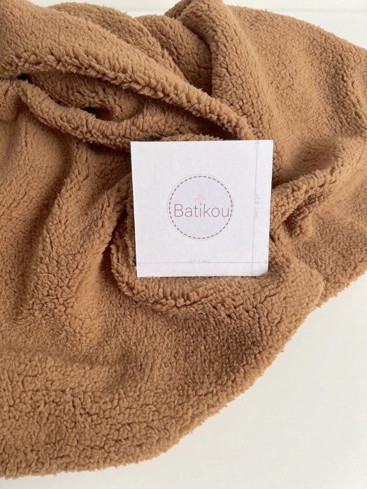 Teddy / moumoute bouclé coloris ourson