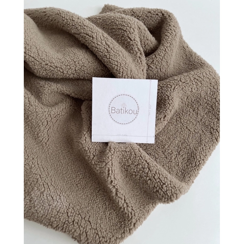 Teddy / moumoute bouclé coloris Ficelle