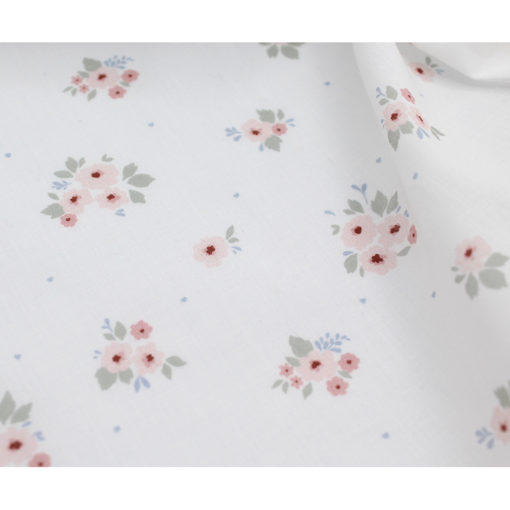 ROZEN - Batiste de coton BIO imprimé exclusif / SILKYNE