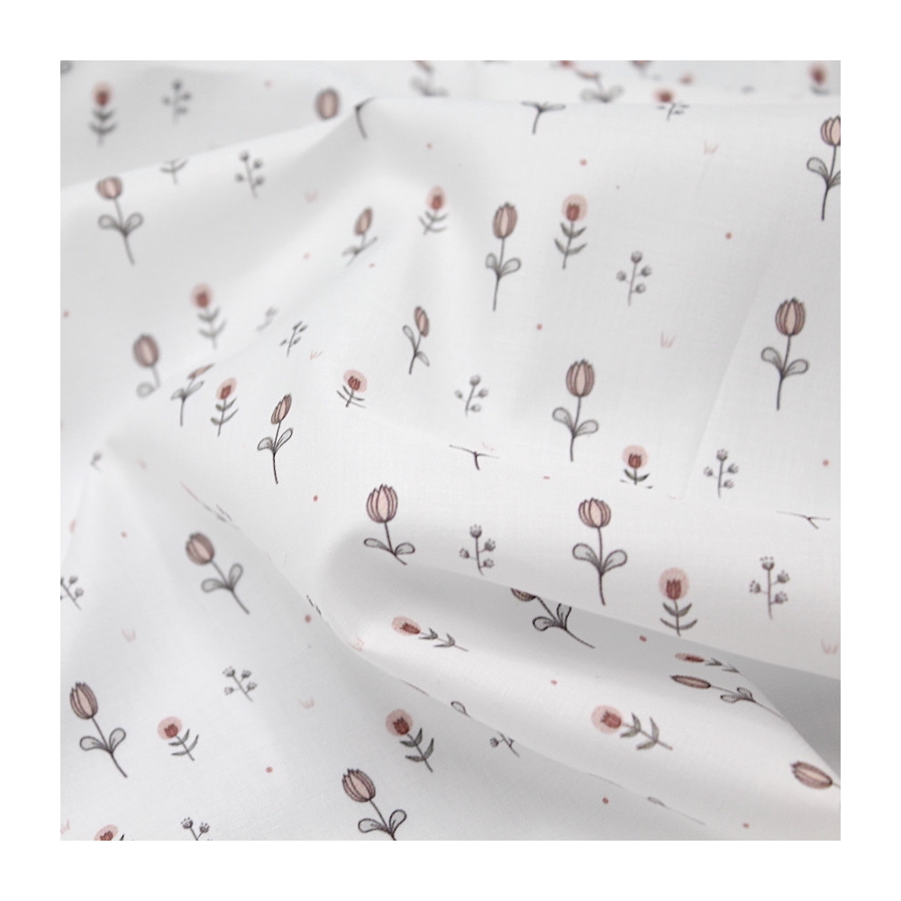 Batiste de coton motif exclusif Les Yeux fripons x Batikou