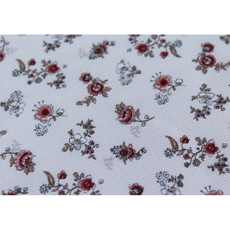 Emma - Batiste de coton BIO imprimé romantique vintage exclusif