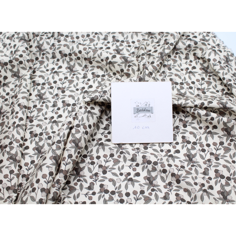 Popeline de coton douce imprimé exclusif berries / SWEET