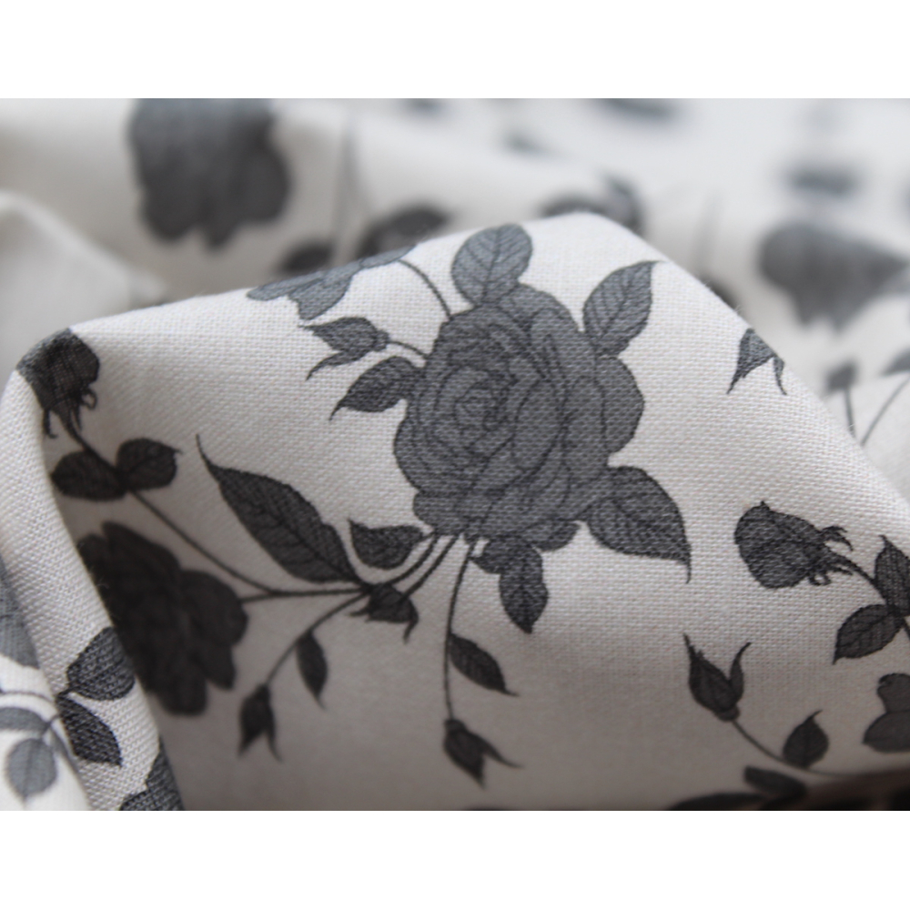 Popeline de coton douce imprimé exclusif Pinku / SWEET