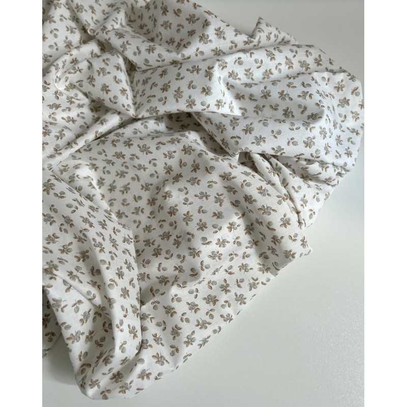 Nino - Batiste de coton BIO imprimé petits fruits