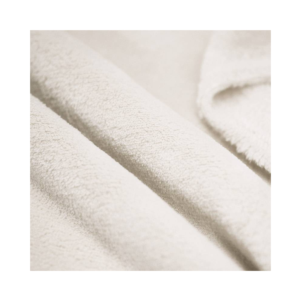 Polaire doudou coloris lait