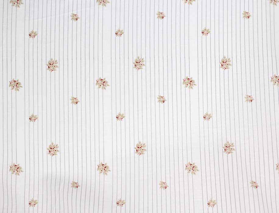 Batiste de coton BIO imprimé exclusif Tarte Tatin / SILKYNE