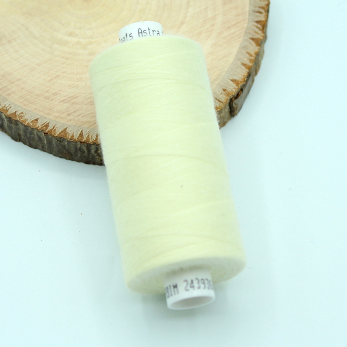 Fil à coudre 1000m Coats Coloris écru / vanille