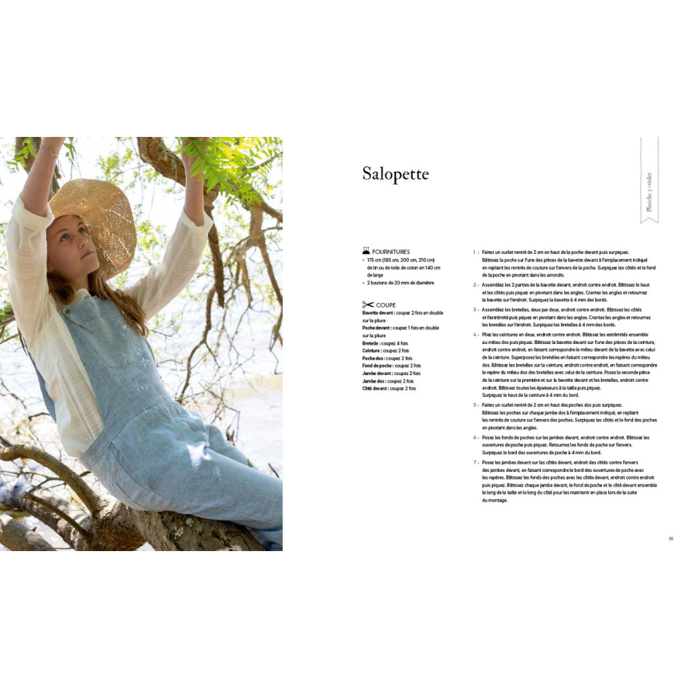 Livre Patrons de couture nouveaux intemporels pour demoiselles 10 au 16ans