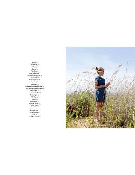 Livre Patrons de couture nouveaux intemporels pour demoiselles 10 au 16ans