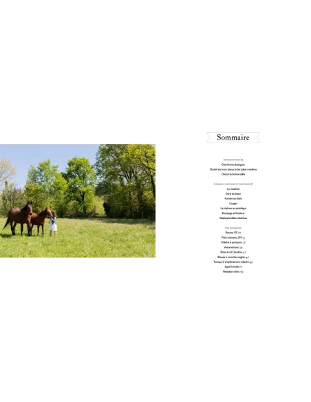 Livre Patrons de couture nouveaux intemporels pour demoiselles 10 au 16ans