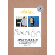Pochette patron Ikatee Grande ourse kids 3A-12A  - 1