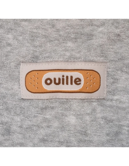 Lot de 5 Étiquettes tissées ©ikatee - Message amusant : Ouille