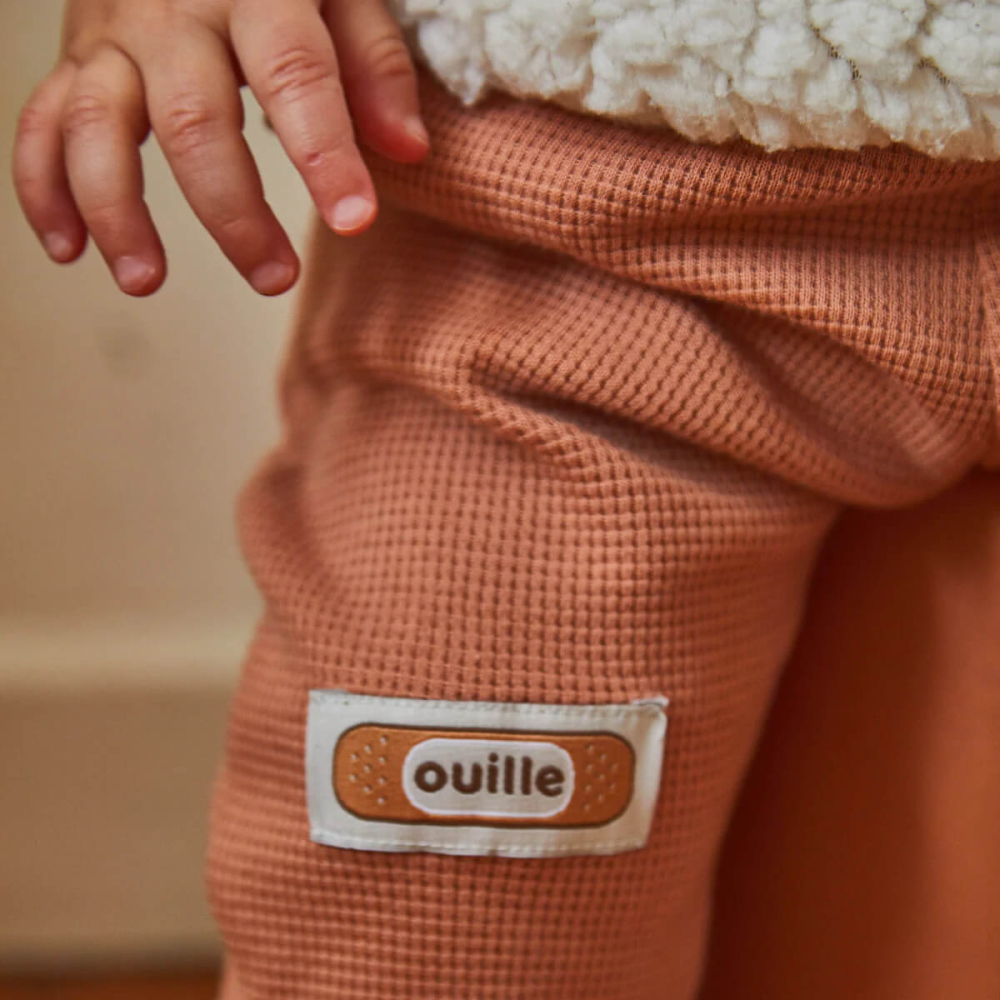 Étiquettes Tissées Amusantes "Ouille" ©ikatee - Lot de 5