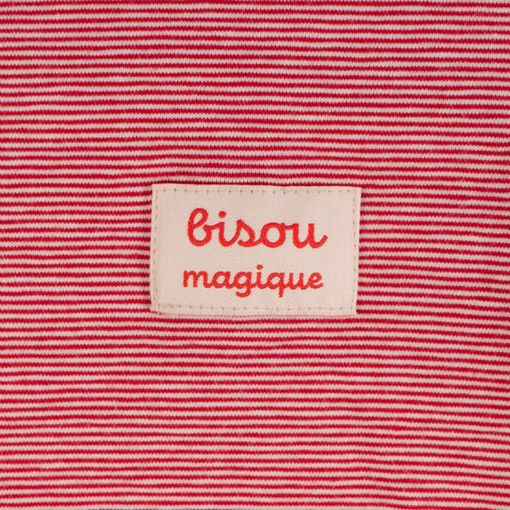 Étiquettes Tissées "Bisou Magique" ©ikatee - Lot de 5