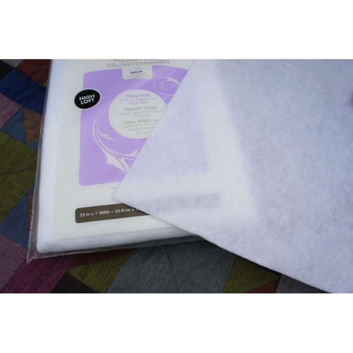 Molleton thermocollant fin 1 face env. 2-3mm largeur 114cm PSR Quilt France - 2