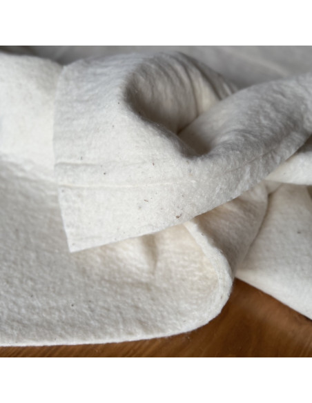 Ouate / molleton pur coton moyen 10mm Largeur 150cm