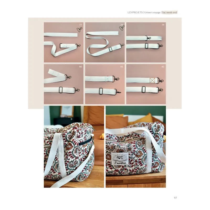 Livre Des cadeaux en couture sans patrons par Huguette Paillettes  - 14