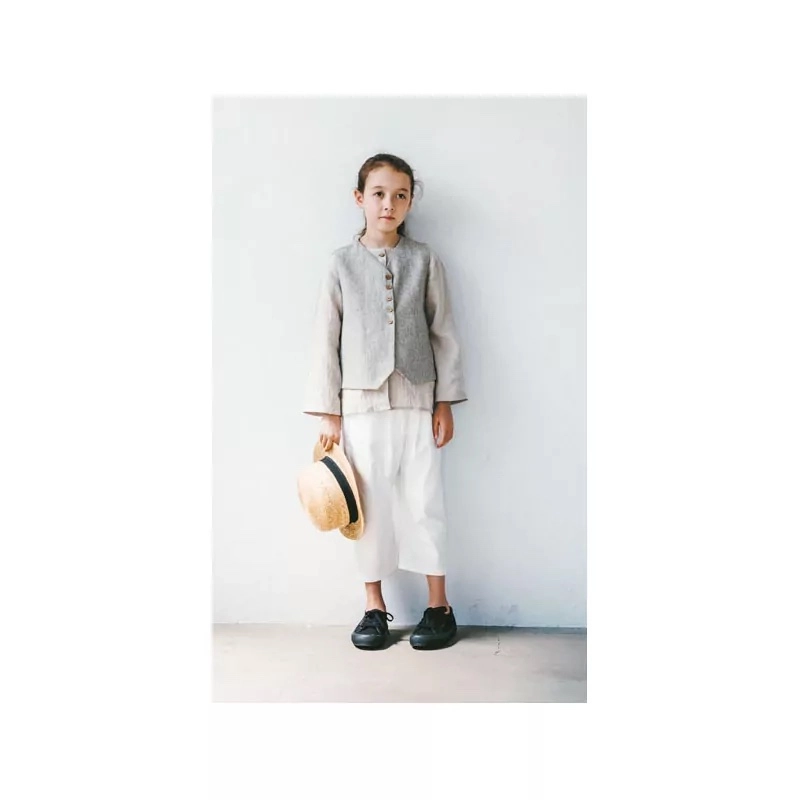 Livre 24 patrons de couture Vêtements unisexes pour enfant  - 4