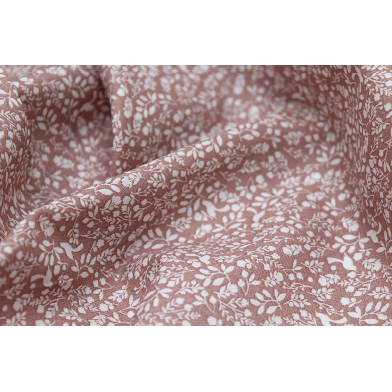 Batiste de coton SILKYNE imprimé fleuri