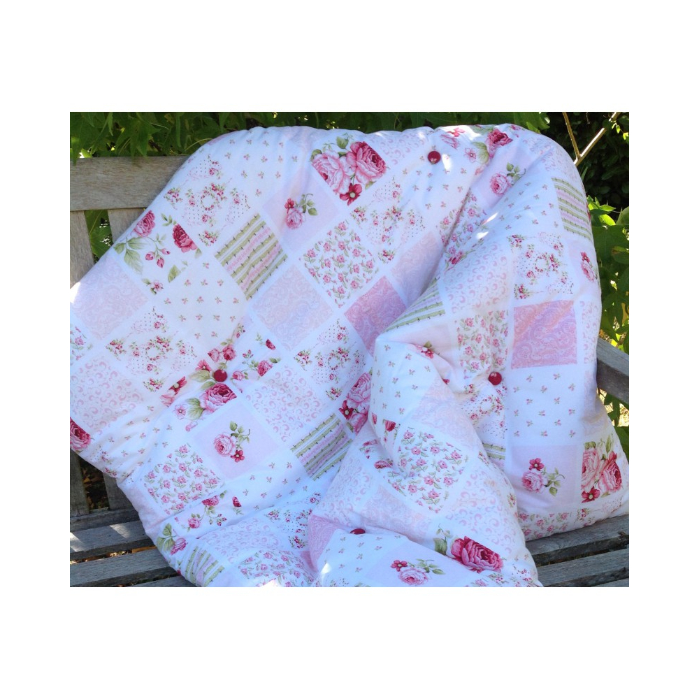 Molleton / ouate Fluffy courtepointe épaisseur 3cm 160 x 160cm PSR Quilt France - 3