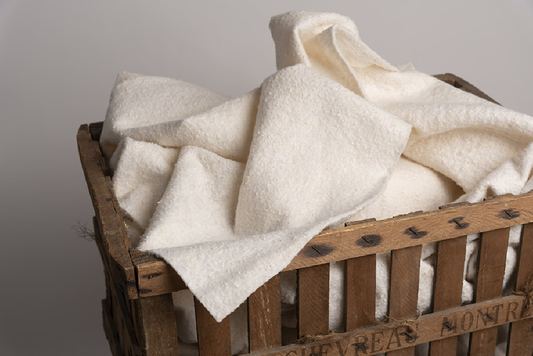 Molleton / ouate pur coton fin Fabriqué en France 125 x 180cm PSR Quilt France - 2