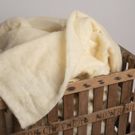 Molleton / ouate laine vierge Fabriqué en France 230 x 250cm PSR Quilt France - 1 Molleton / ouate laine vierge Fabriqué en France 230 x 250cm PSR Quilt France - 1