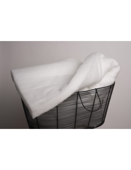 Molleton / ouate Fluffy édredon épaisseur 6cm Largeur 160cm PSR Quilt France - 3