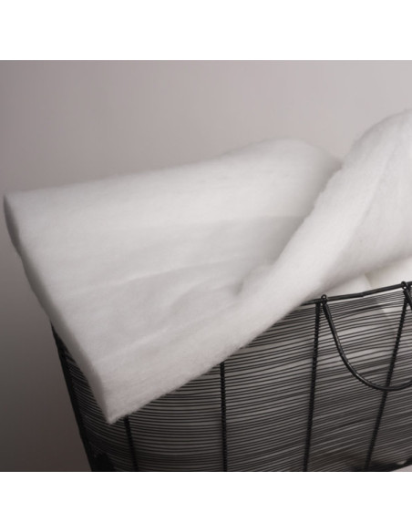 Molleton / ouate Fluffy édredon épaisseur 6cm Largeur 160cm PSR Quilt France - 1