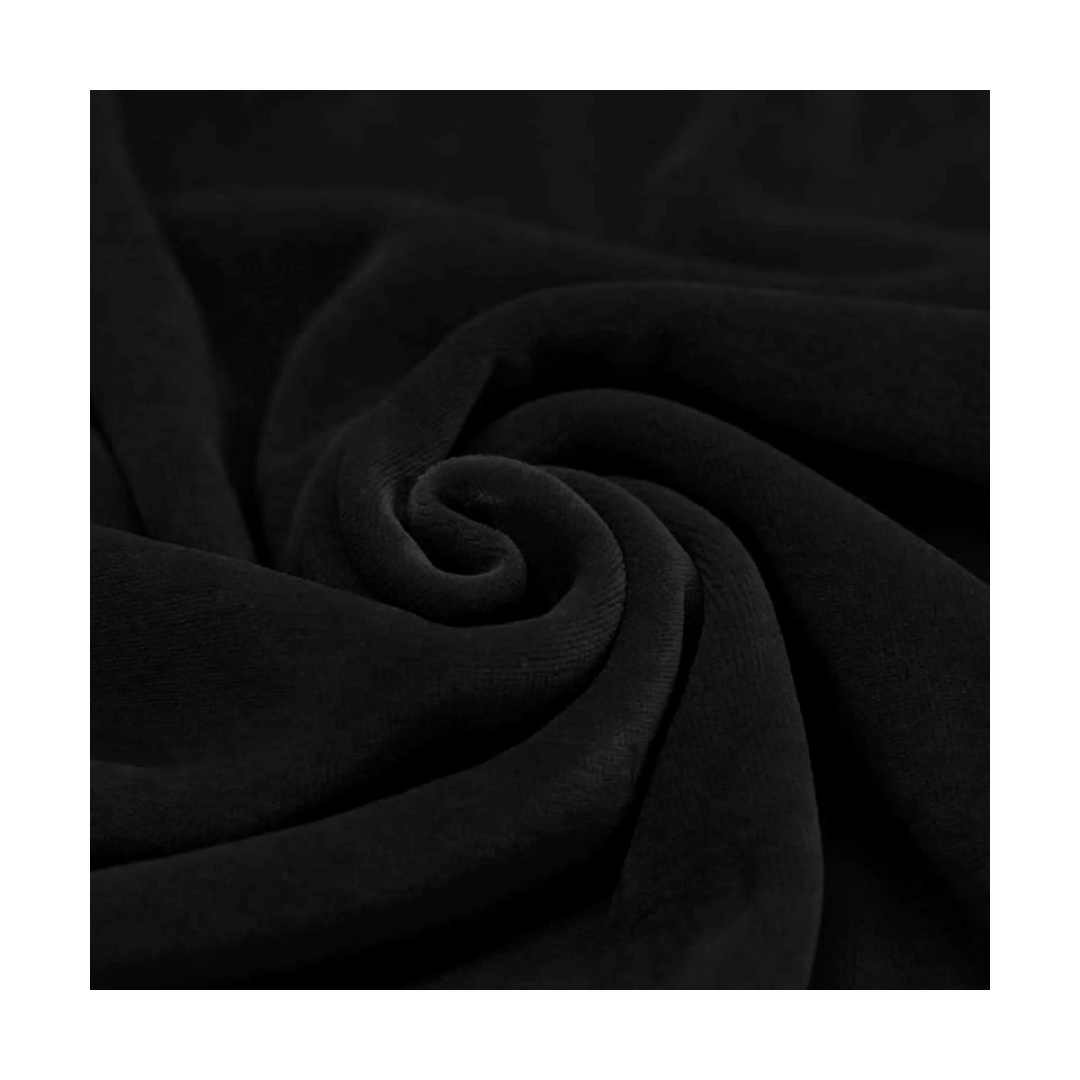 Velours nicky coloris Noir Mailles - 1 Velours nicky coloris Noir Mailles - 1