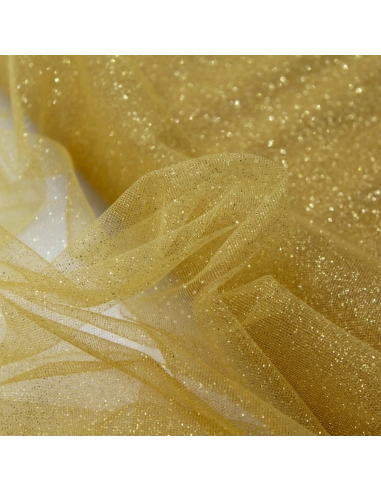 Tulle semi rigide paillettes rouge argent noir 