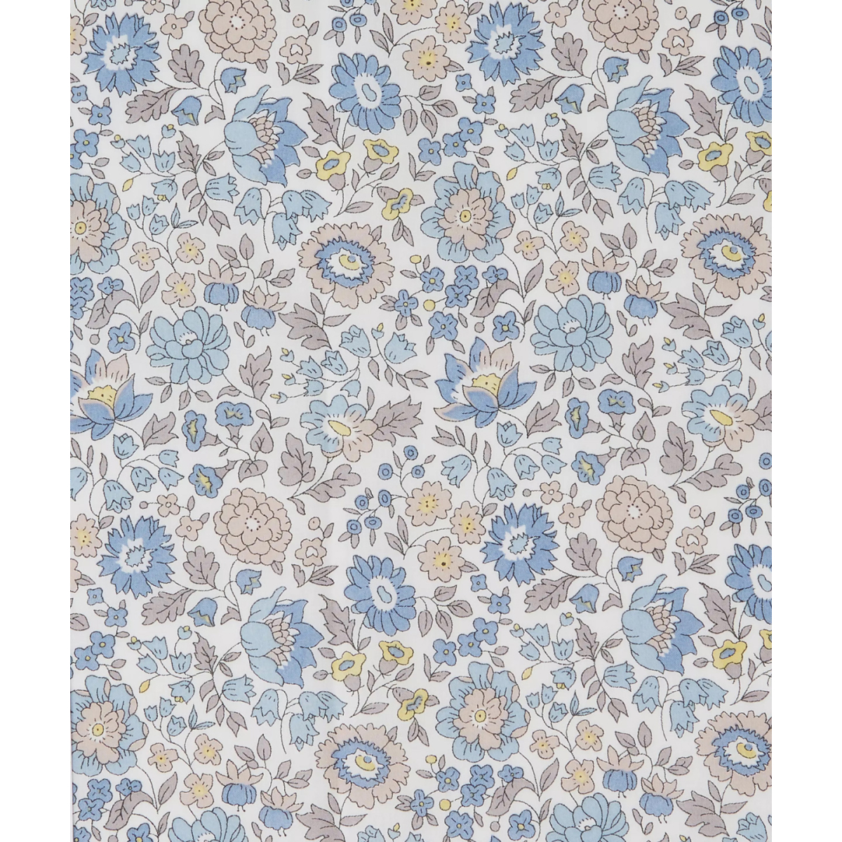 Liberty Danjo E bleu beige blanc Liberty Danjo E bleu beige blanc