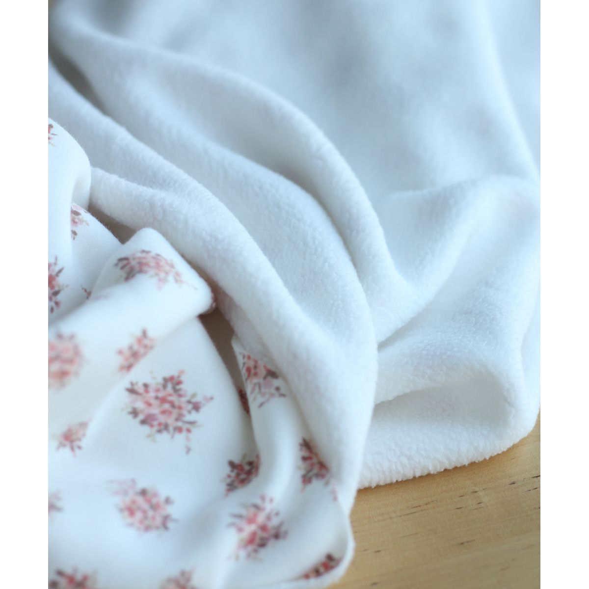 Mona - Sweat mélange de coton gratté chaud motif fleuri Qualité Oeko-tex - 9 Mona - Sweat mélange de coton gratté chaud motif fleuri Qualité Oeko-tex - 9