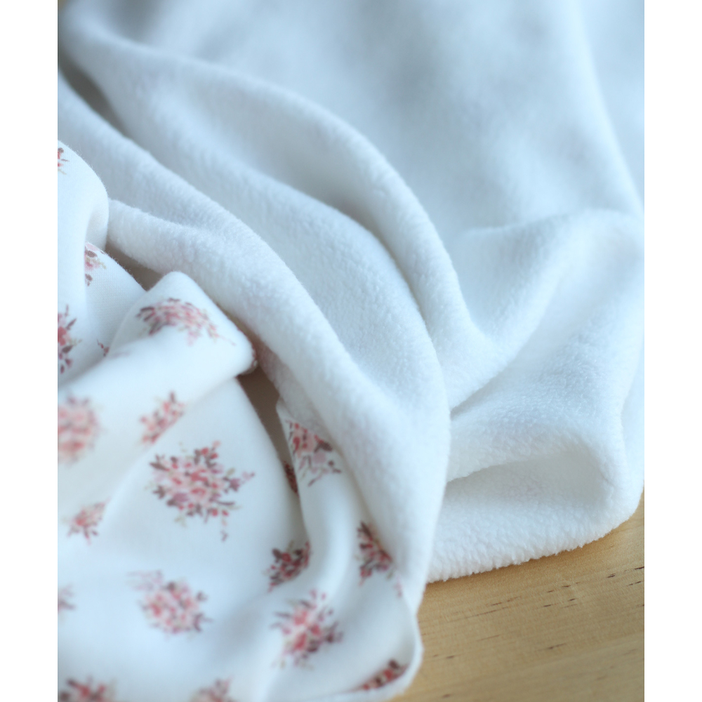 Mona - Sweat mélange de coton gratté chaud motif fleuri Qualité Oeko-tex - 9 Mona - Sweat mélange de coton gratté chaud motif fleuri Qualité Oeko-tex - 9