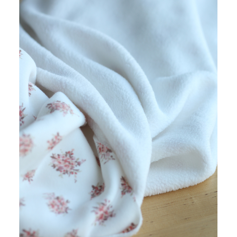 Mona - Sweat mélange de coton gratté chaud motif fleuri Qualité Oeko-tex - 9 Mona - Sweat mélange de coton gratté chaud motif fleuri Qualité Oeko-tex - 9