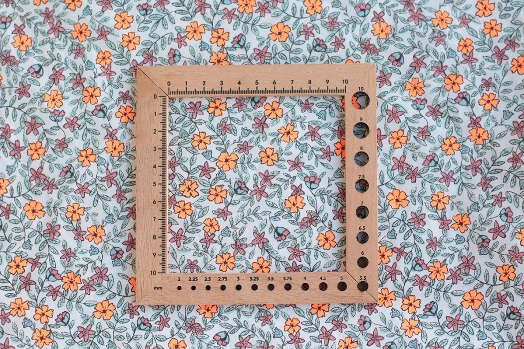 Méline - Popeline de coton BIO imprimé fleurs Tissus issus de l'agriculture biologique  - 9