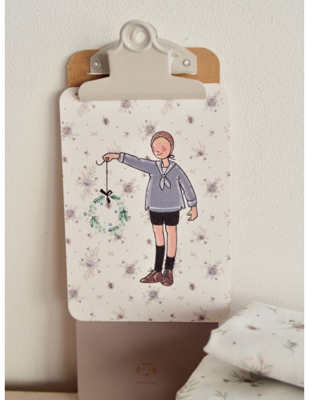 Carte postale C&cie Celestine Compagnie et Batikou