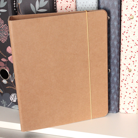 Classeur Kraft format A5 Classeur Kraft format A5