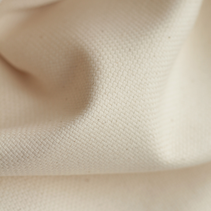 copy of Toile de coton non blanchi aspect naturel beige chiné