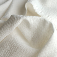 copy of BAYA - Double de coton texturée losanges coloris écru